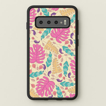 Multi Coloured Leaves - Foliage  - Foliage Phone Case for Galaxy S10 Plus
