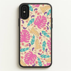 Multi Coloured Leaves - Foliage  - Foliage Phone Case for iPhone XS Max