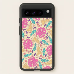 Multi Coloured Leaves - Foliage  - Foliage Phone Case for Google Pixel 8 Pro