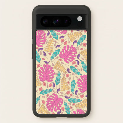 Multi Coloured Leaves - Foliage  - Foliage Phone Case for Google Pixel 8 Pro