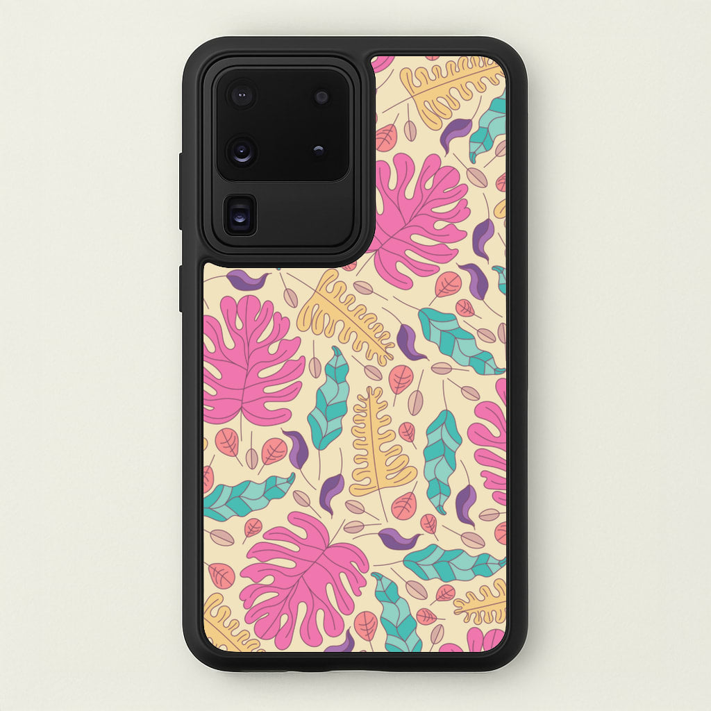 Multi Coloured Leaves - Foliage  - Foliage Phone Case for Galaxy S20 Ultra