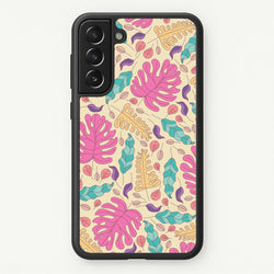 Multi Coloured Leaves - Foliage  - Foliage Phone Case for Galaxy S21 Plus