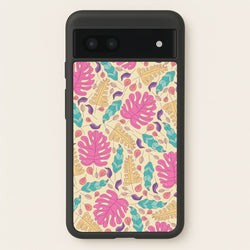 Multi Coloured Leaves - Foliage  - Foliage Phone Case for Google Pixel 6a