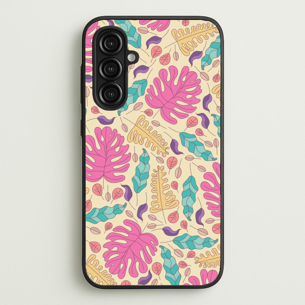 Multi Coloured Leaves - Foliage  - Foliage Phone Case for Galaxy A16