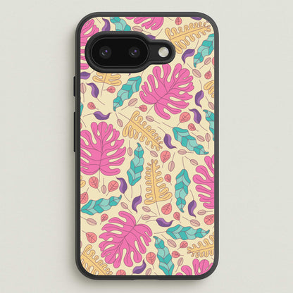 Multi Coloured Leaves - Foliage  - Foliage Phone Case for Google Pixel 9a