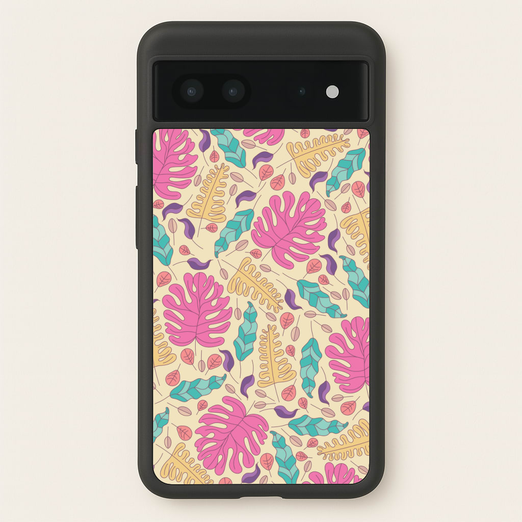 Multi Coloured Leaves - Foliage  - Foliage Phone Case for Google Pixel 7