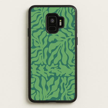 Green Leaves - Foliage  - Foliage Phone Case for Galaxy S9