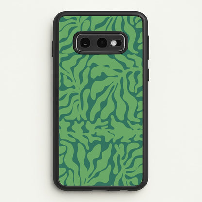 Green Leaves - Foliage  - Foliage Phone Case for Galaxy S10e
