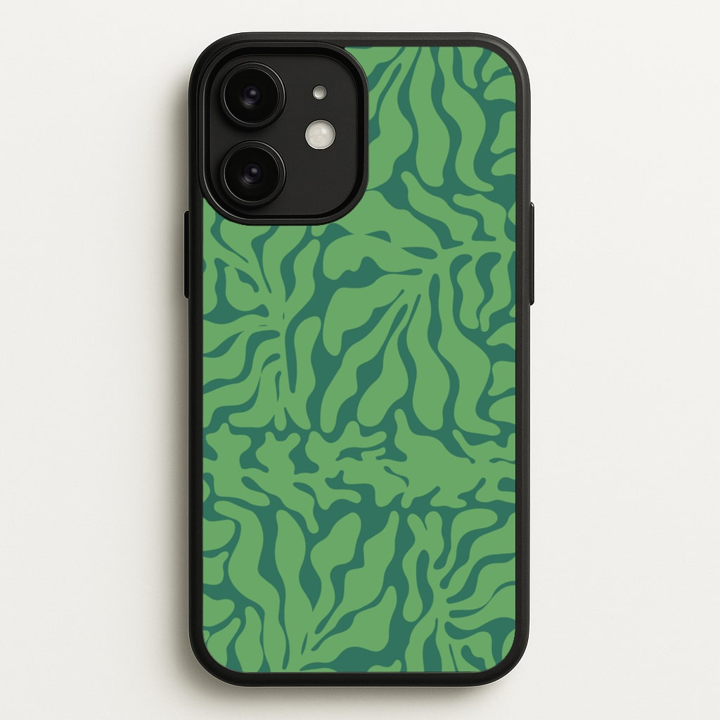 Green Leaves - Foliage  - Foliage Phone Case for iPhone 11