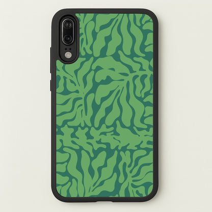 Green Leaves - Foliage  - Foliage Phone Case for Huawei P20