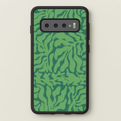 Green Leaves - Foliage  - Foliage Phone Case for Galaxy S10