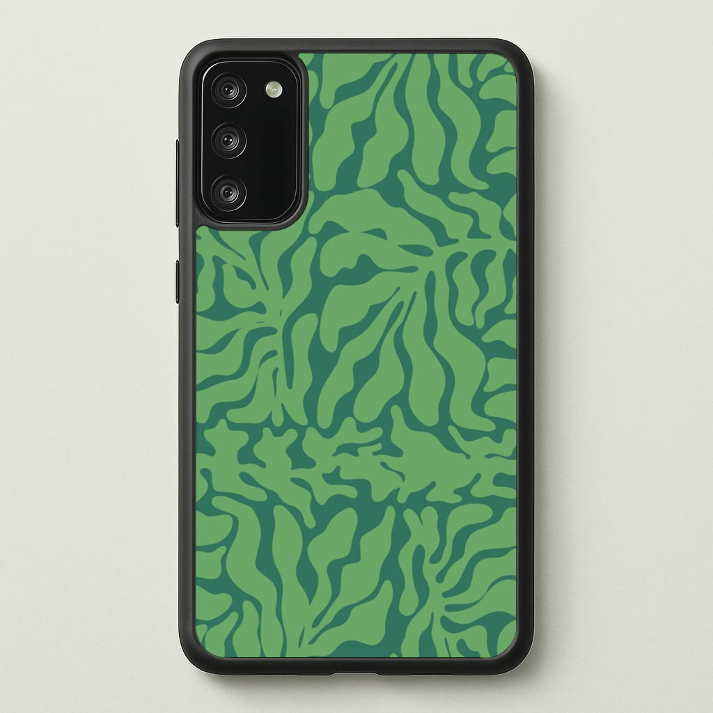 Green Leaves - Foliage  - Foliage Phone Case for Galaxy S20FE
