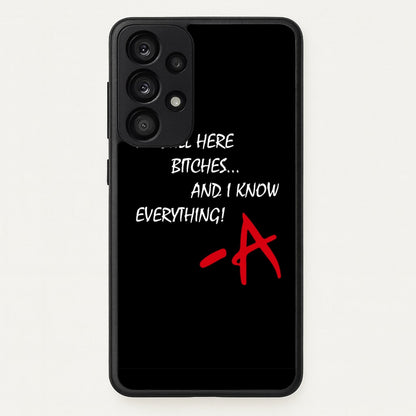 I'm Still Here - PLL  - Pretty Little Liars Phone Case for Galaxy A33