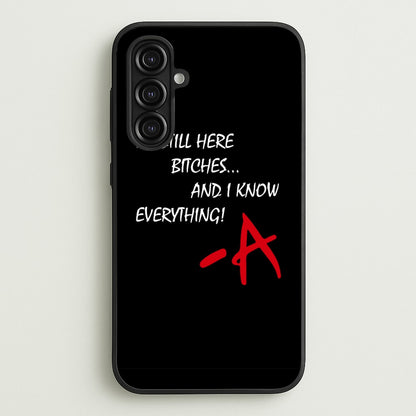 I'm Still Here - PLL  - Pretty Little Liars Phone Case for Galaxy A16