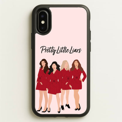 Girls - PLL  - Pretty Little Liars Phone Case for iPhone X / XS