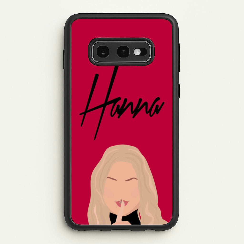 Hanna - PLL  - Pretty Little Liars Phone Case for Galaxy S10e