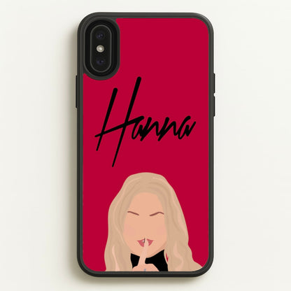 Hanna - PLL  - Pretty Little Liars Phone Case for iPhone XS Max