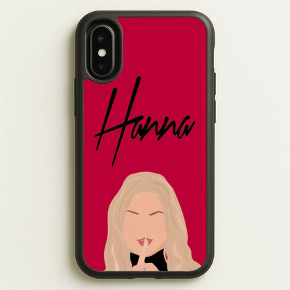 Hanna - PLL  - Pretty Little Liars Phone Case for iPhone X / XS