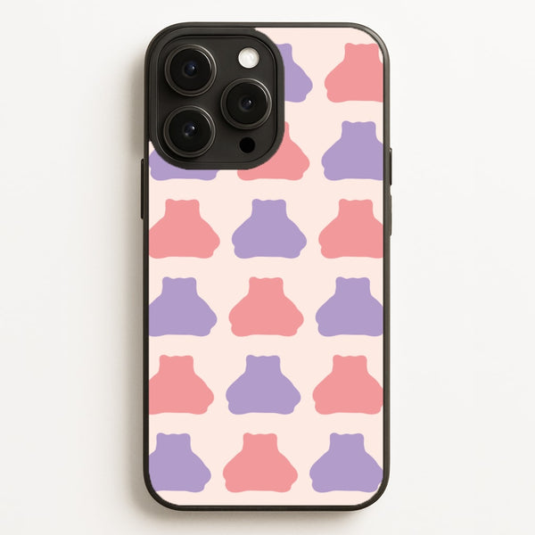 Snorlex pattern  - Pokemon Phone Case for iPhone 16 Pro Max