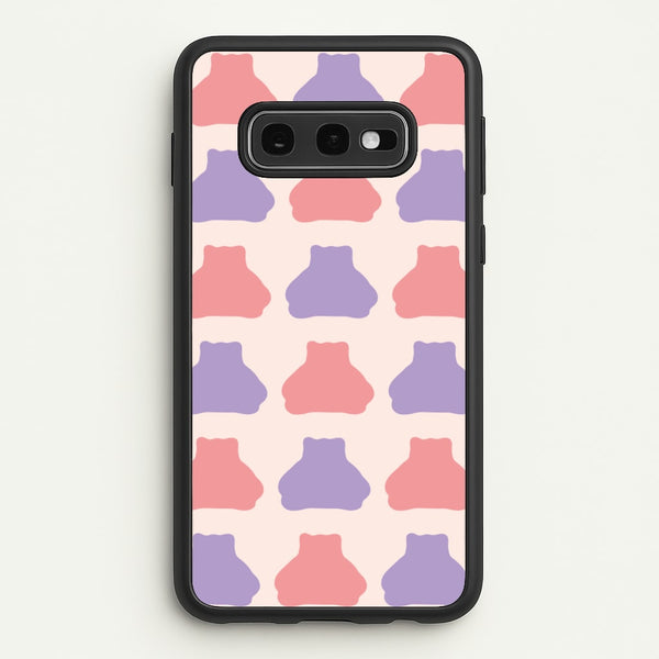 Snorlex pattern  - Pokemon Phone Case for Galaxy S10e