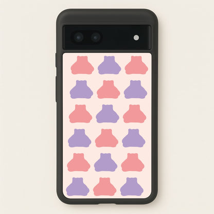 Snorlex pattern  - Pokemon Phone Case for Google Pixel 7a