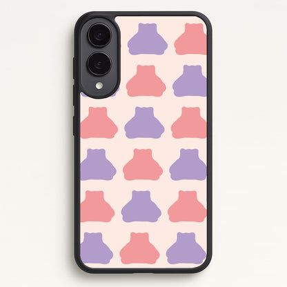 Snorlex pattern  - Pokemon Phone Case for Galaxy S25 Edge