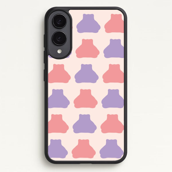 Snorlex pattern  - Pokemon Phone Case for Galaxy S25 Edge