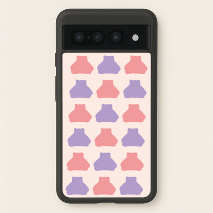 Snorlex pattern  - Pokemon Phone Case for Google Pixel 7 Pro