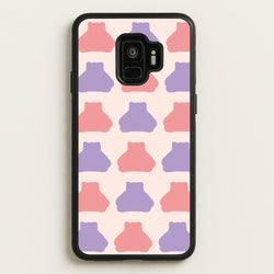Snorlex pattern  - Pokemon Phone Case for Galaxy S9