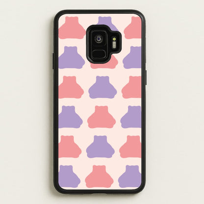 Snorlex pattern  - Pokemon Phone Case for Galaxy S9