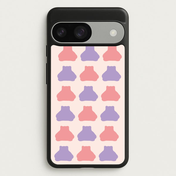 Snorlex pattern  - Pokemon Phone Case for Google Pixel 9 / 9 Pro