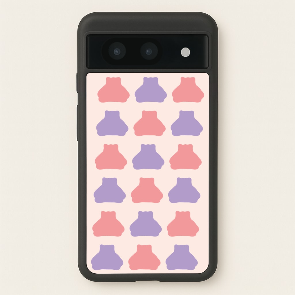 Snorlex pattern  - Pokemon Phone Case for Google Pixel 8a