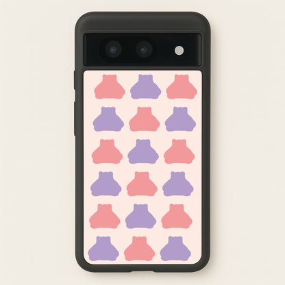Snorlex pattern  - Pokemon Phone Case for Google Pixel 8a