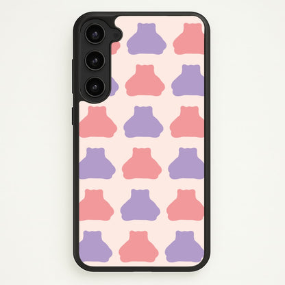 Snorlex pattern  - Pokemon Phone Case for Galaxy S23 Plus