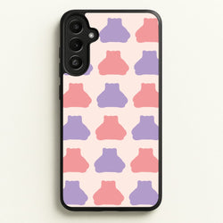 Snorlex pattern  - Pokemon Phone Case for Galaxy A36