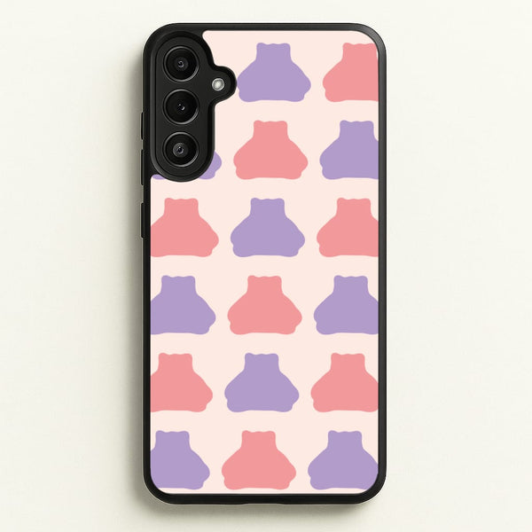 Snorlex pattern  - Pokemon Phone Case for Galaxy A36