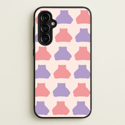 Snorlex pattern  - Pokemon Phone Case for Galaxy A54