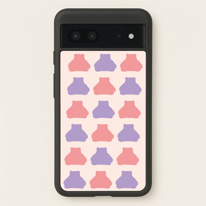 Snorlex pattern  - Pokemon Phone Case for Google Pixel 7