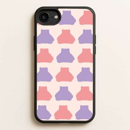 Snorlex pattern  - Pokemon Phone Case for iPhone 6 / 7 / 8 / SE