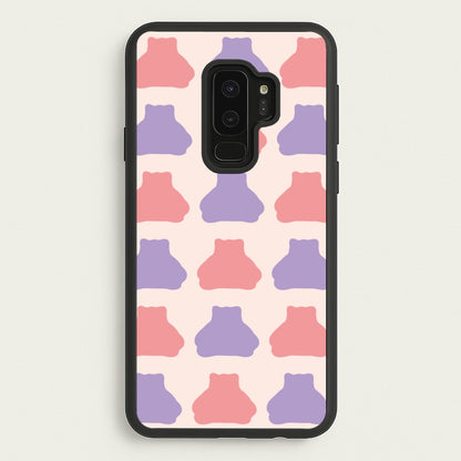 Snorlex pattern  - Pokemon Phone Case for Galaxy S9 Plus