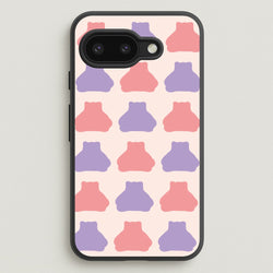 Snorlex pattern  - Pokemon Phone Case for Google Pixel 9a