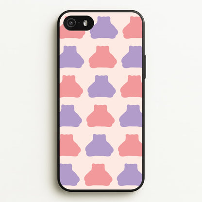 Snorlex pattern  - Pokemon Phone Case for iPhone 5 / 5s / SE 2016
