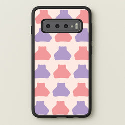 Snorlex pattern  - Pokemon Phone Case for Galaxy S10