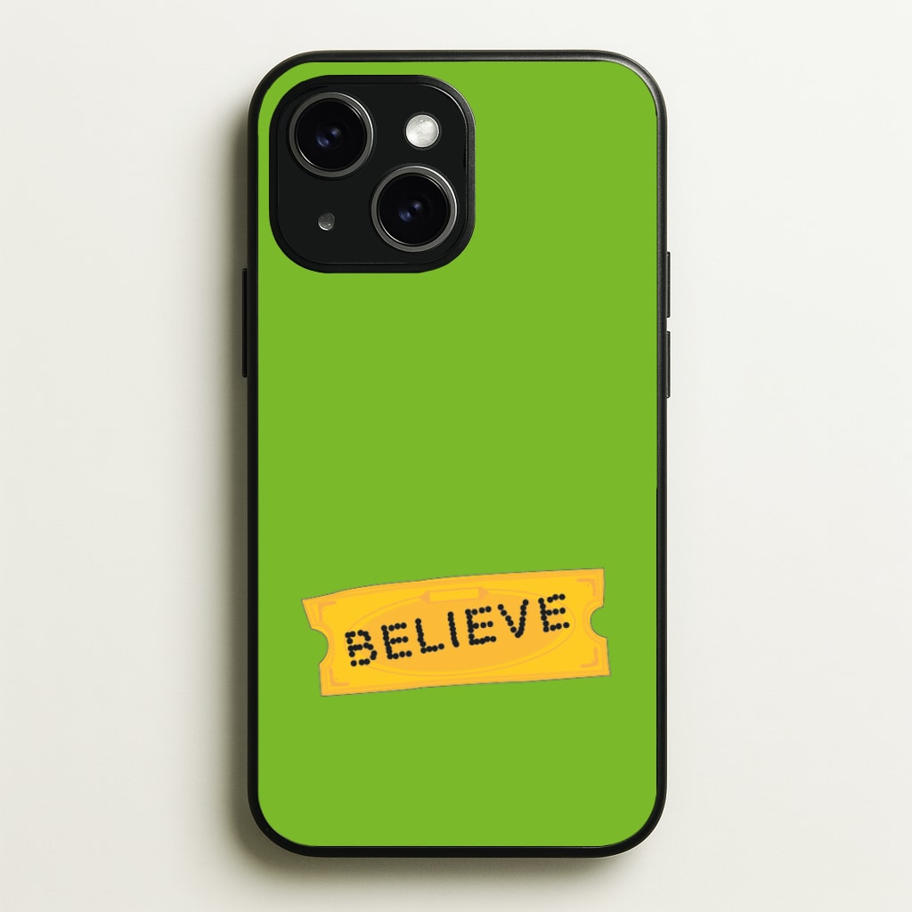 Believe - Polar Christmas  - Polar Express Phone Case for iPhone 14 Plus