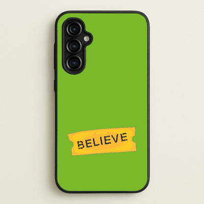 Believe - Polar Christmas  - Polar Express Phone Case for Galaxy A54