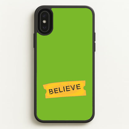 Believe - Polar Christmas  - Polar Express Phone Case for iPhone XS Max