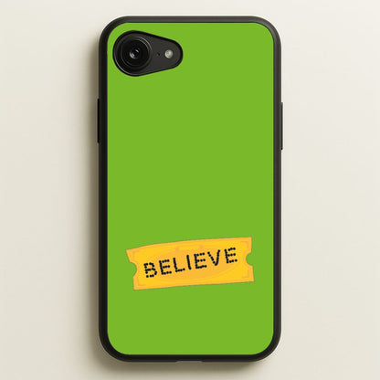 Believe - Polar Christmas  - Polar Express Phone Case for iPhone 16e