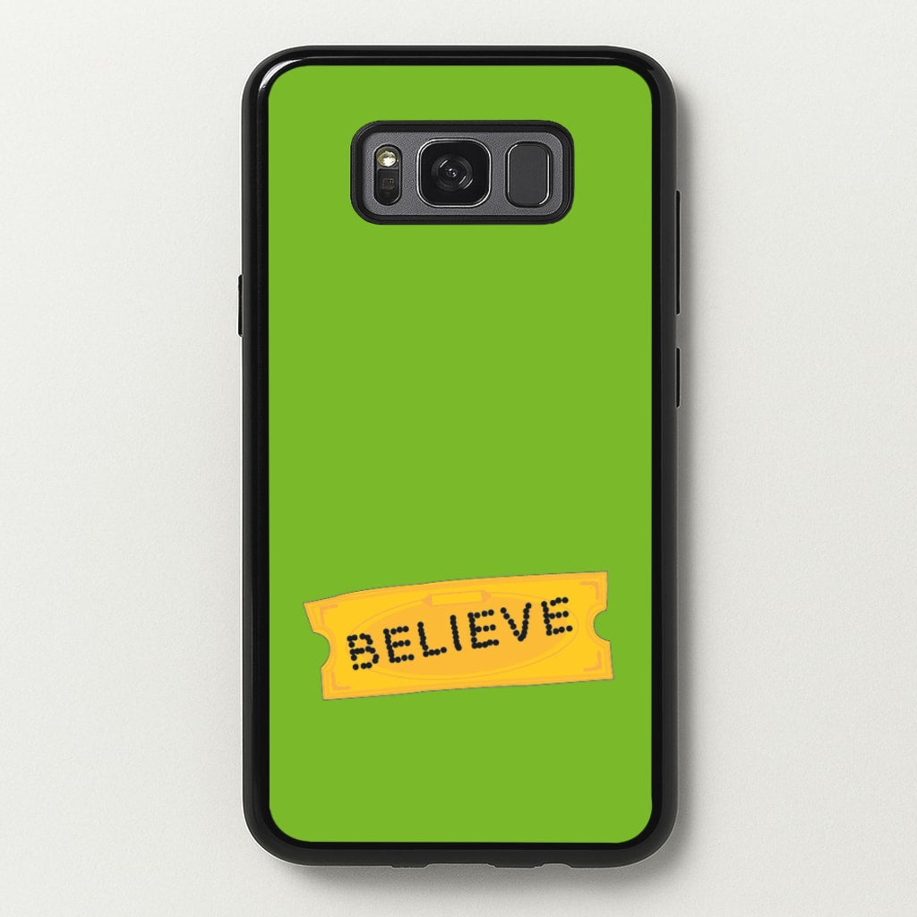 Believe - Polar Christmas  - Polar Express Phone Case for Galaxy S8 Plus