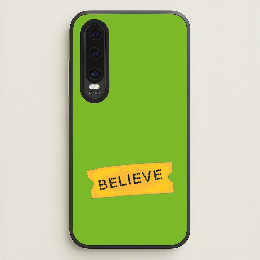 Believe - Polar Christmas  - Polar Express Phone Case for Huawei P30