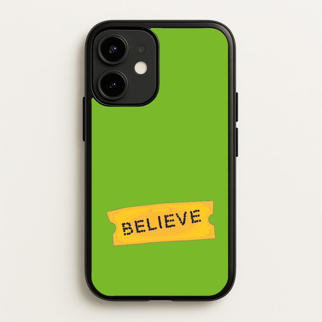 Believe - Polar Christmas  - Polar Express Phone Case for iPhone 12 Mini